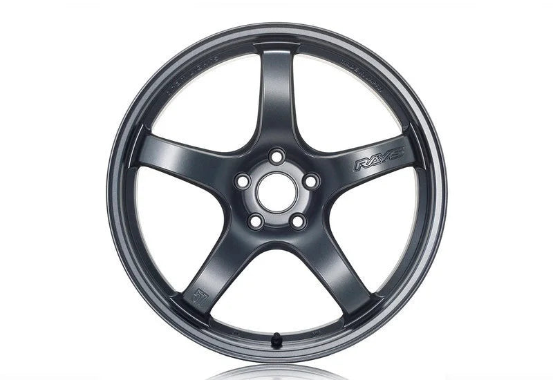 Gram Lights 57CR 18x7.5 +40 5-100 Gunblue 2 Wheel - Side View