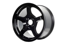 Load image into Gallery viewer, Gram Lights 57CR 18x9.5 +38 5x114.3 Gloss Black Wheel - Side View