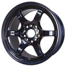Load image into Gallery viewer, Gram Lights 57DR 15x8.0 +35 5-114.3 Dark Blue Wheel