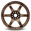 Load image into Gallery viewer, Gram Lights 57DR 17x9 +12 5-114.3 - Bronze 2 Wheel - Side View