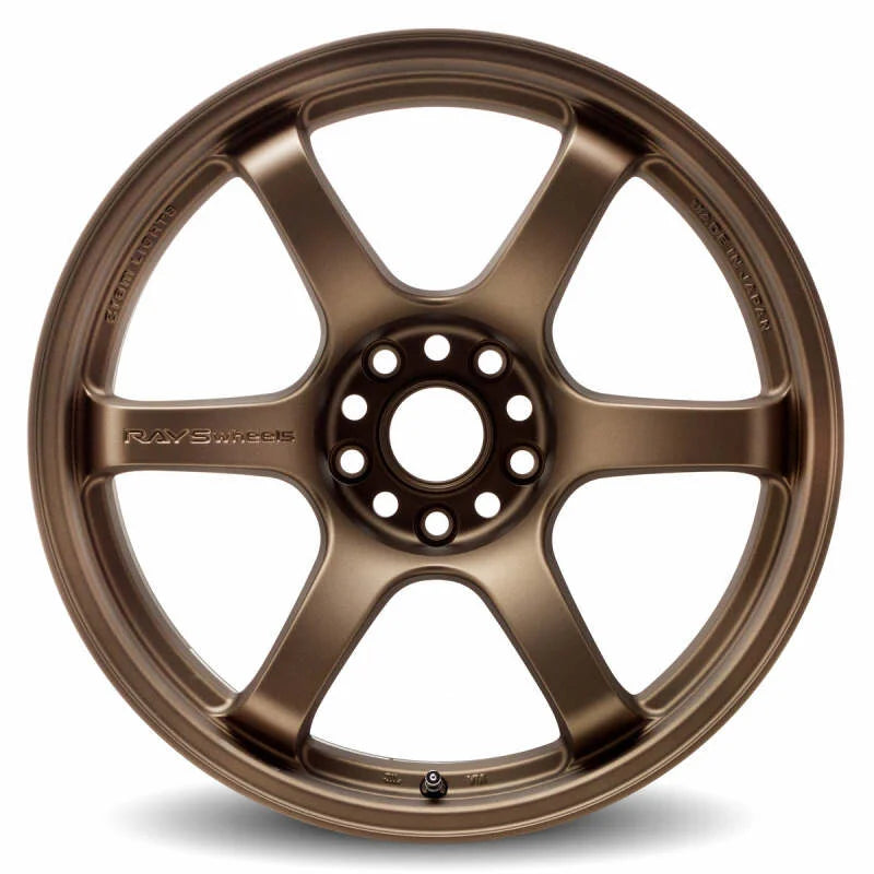 Gram Lights 57DR 17x9 +12 5-114.3 - Bronze 2 Wheel - Side View