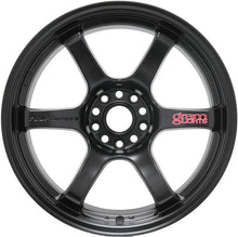 Load image into Gallery viewer, Gram Lights 57DR 17x9.0 +22 5x114.3 Semi Gloss Black Wheel - Detail View