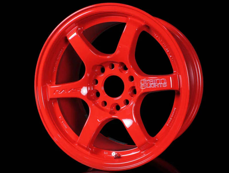 Gram Lights 57DR 18x9.5 +38 5-114.3 Milano Red (MOQ 20)