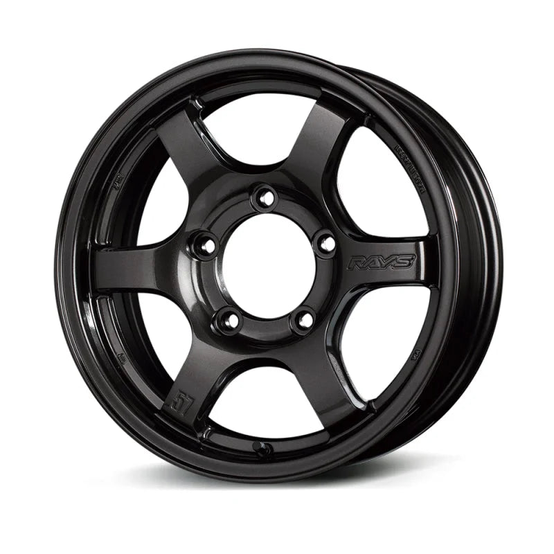 Gram Lights 57DR-X 18x9.0 +00 6-135 Super Dark Gunmetal Wheel - Main Product View