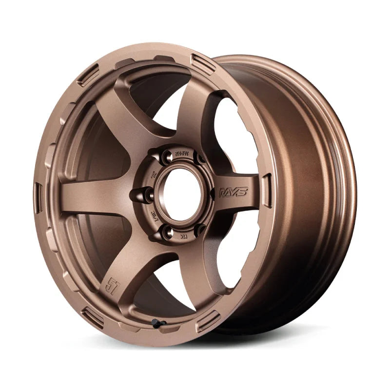 Gram Lights 57DR-X 18x9.0 +20 6-135 Dark Bronze Wheel - Side View
