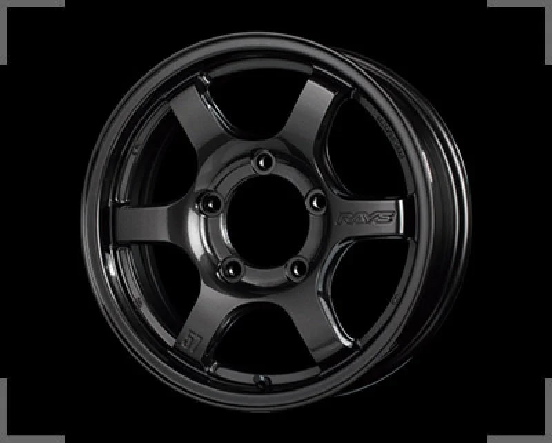 Gram Lights 57DR-X 18x9.0 +20 6-135 Super Dark Gunmetal Wheel - Side View