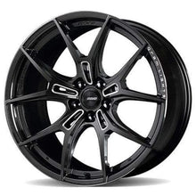 Load image into Gallery viewer, Gram Lights 57FXZ 18x9.5 +22 5-114.3 Super Dark Gunmetal &amp; Machining Rim Edge DC Wheel - Side View