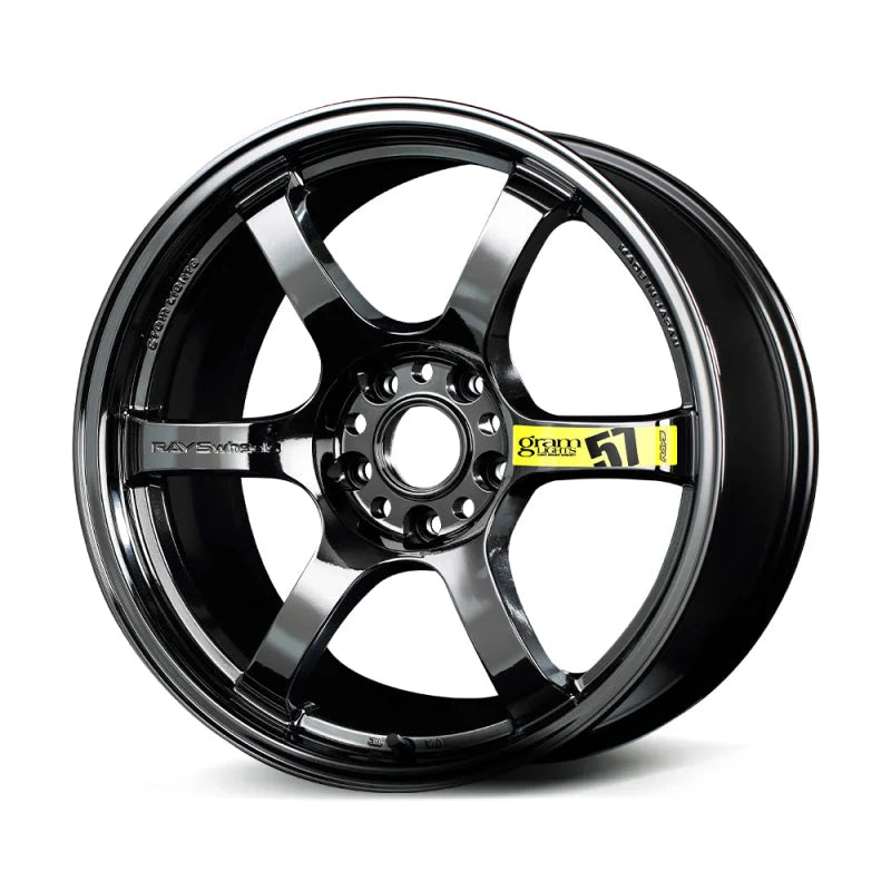 Gram Lights 57NR 18X9.5 +38 5-114.3 Rays Black Metal Coat (RB)