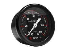 Load image into Gallery viewer, Grams Performance 0-120 PSI Fuel Pressure Gauge - Main Product View