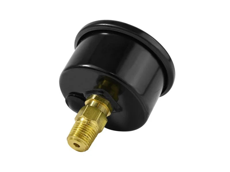 Grams Performance 0-120 PSI Fuel Pressure Gauge - Back View