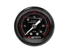 Load image into Gallery viewer, Grams Performance 0-30 PSI Fuel Pressure Gauge - Side View