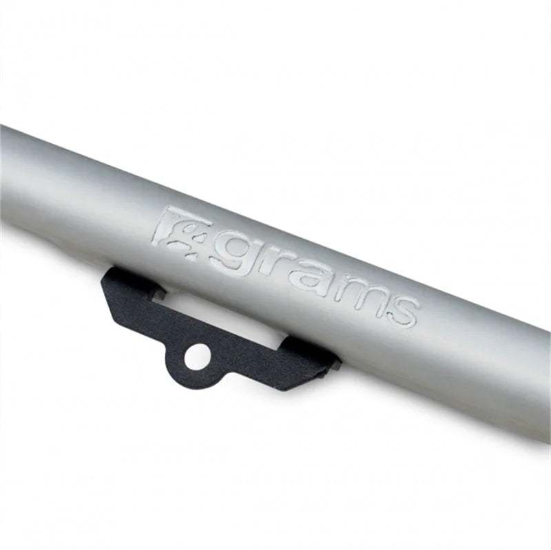 Grams Performance 05-18 Dodge Hemi 5.7L/6.1L/6.2L/6.4L Fuel Rail - Raw - Back View