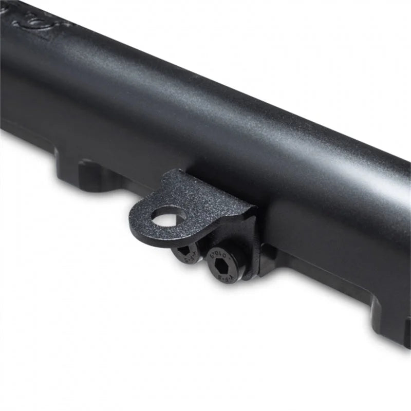 Grams Performance 11-18 Ford Mustang 5.0L Coyote Fuel Rail - Black - Installation View