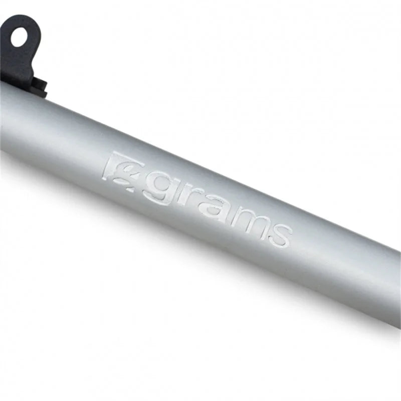 Grams Performance 11-18 Ford Mustang 5.0L Coyote Fuel Rail - Raw - Side View