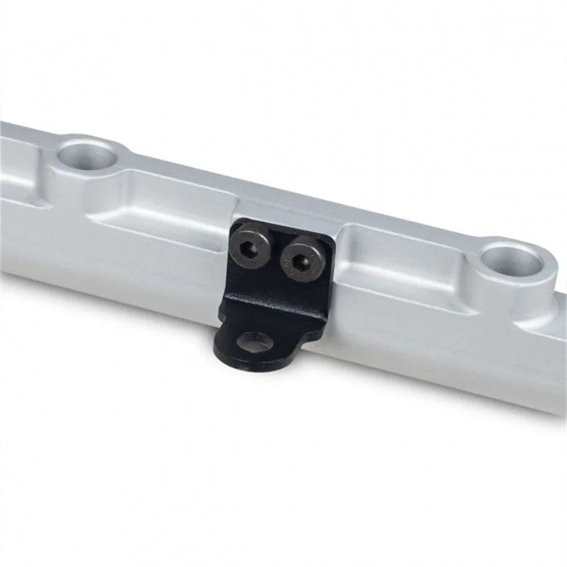 Grams Performance 11-18 Ford Mustang 5.0L Coyote Fuel Rail - Raw - Back View