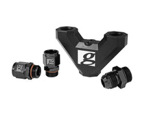 Load image into Gallery viewer, Grams Performance Billet Y-Block Dual Fuel Pumps - Back View