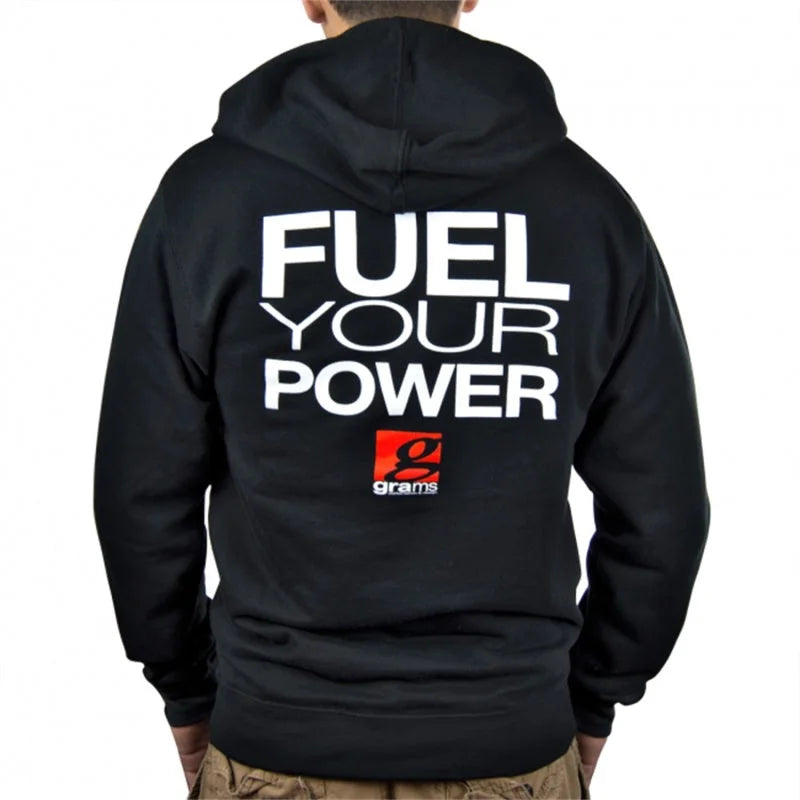 Grams Performance Black Hoodie 2XL - Side View