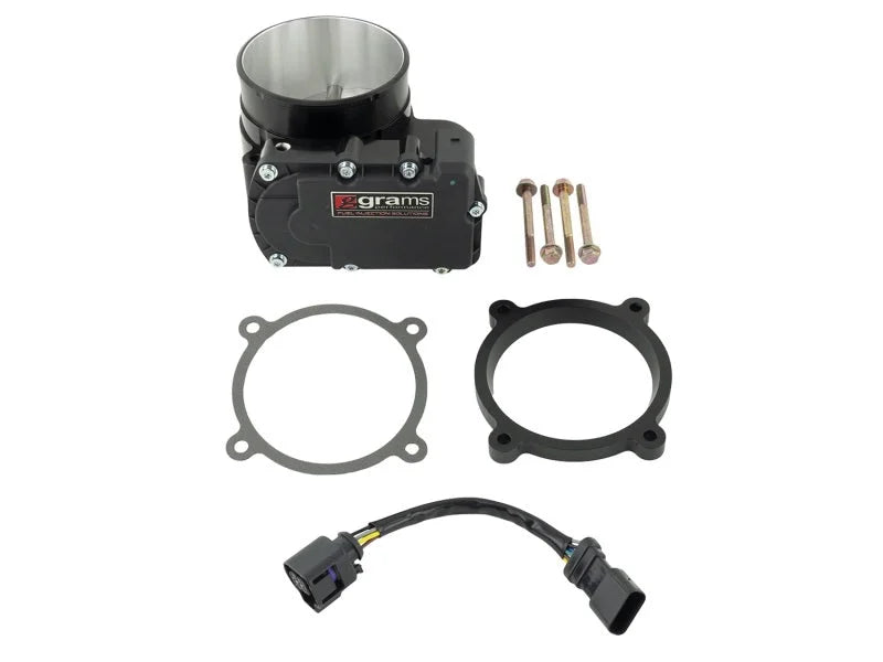Grams Performance DBW Electronic 90mm Throttle Body 11-14 Ford Mustang GT 5.0L Coyote - Back View