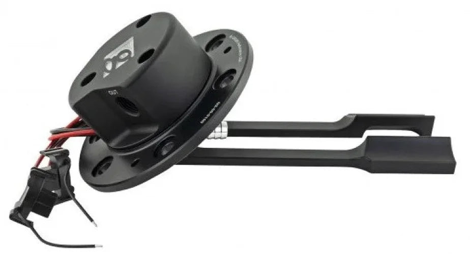 Grams Performance 92-00 Civic / 94-01 Integra Dual Pump Hanger - Side View
