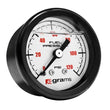 Load image into Gallery viewer, Grams Performance Universal 0-120 PSI Fuel Pressure Gauge - White Face - Main Product View