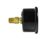 Load image into Gallery viewer, Grams Performance Universal 0-120 PSI Fuel Pressure Gauge - White Face - Back View