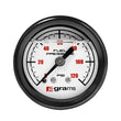 Load image into Gallery viewer, Grams Performance Universal 0-120 PSI Fuel Pressure Gauge - White Face - Installation View
