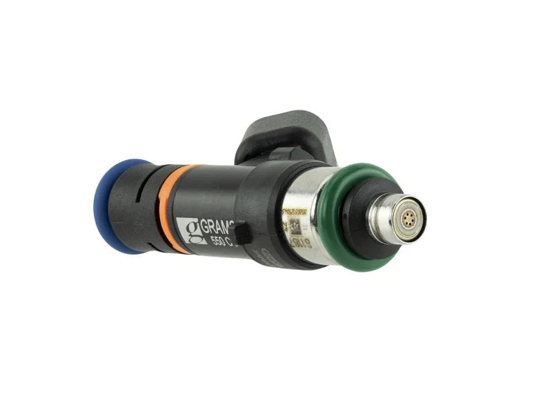 Grams Performance Universal Standard EV14 Fuel Injector (Single) - Side View