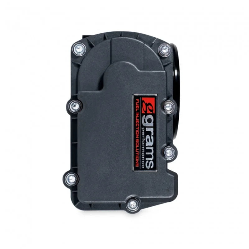 Grams Performance VW 05-16 MK5-6 2.0L 70mm DBW Throttle Body - Black - Back View