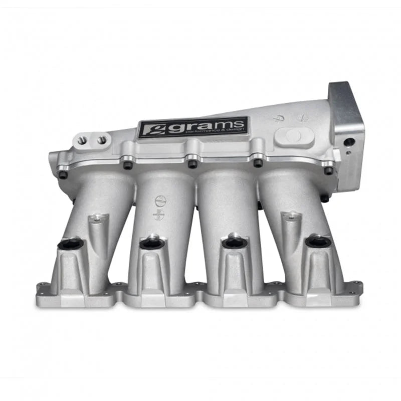 Grams Performance VW MK4 Large Port Intake Manifold - Raw Aluminum - Main Product View