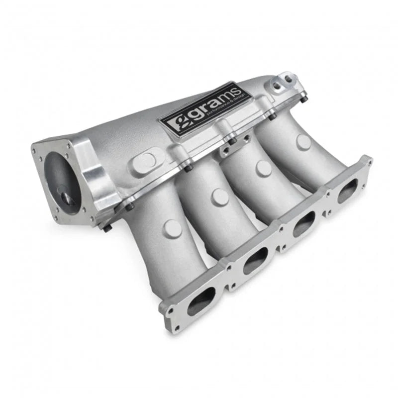 Grams Performance VW MK4 Large Port Intake Manifold - Raw Aluminum - Additional View 5