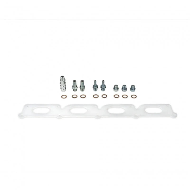 Grams Performance VW MK4 Small Port Intake Manifold - Raw Aluminum - Back View