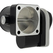 Load image into Gallery viewer, Grams Performance VW MKIV DBW Throttle Body - Black - Side View