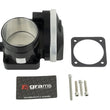 Load image into Gallery viewer, Grams Performance VW MKIV DBW Throttle Body - Black - Installation View