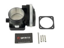 Load image into Gallery viewer, Grams Performance VW MKIV DBW Throttle Body - Black - Installation View