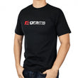 Load image into Gallery viewer, Grams Performance and Design Logo Black T-Shirt - L - Main Product View