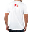Load image into Gallery viewer, Grams Performance and Design Logo White T-Shirt - L - Side View