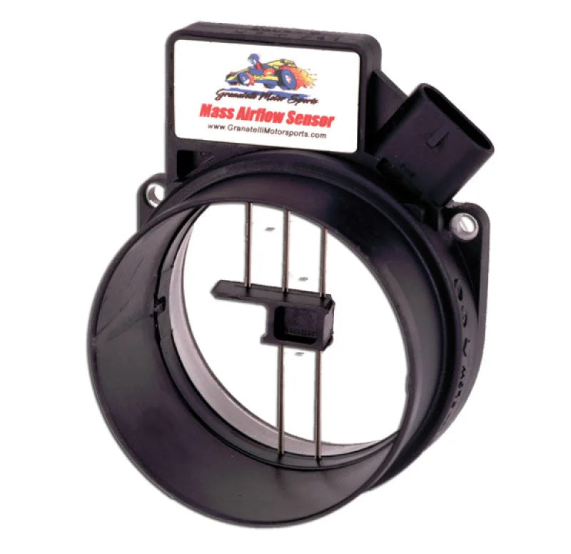 Granatelli 03-06 Hummer H2 6.0L Mass Airflow Sensor - Black - Main Product View