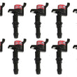 Load image into Gallery viewer, Granatelli 05-08 Ford V10 3V Truck/SUV Coil On Plug Wire Conn Kit w/Coil Packs - Main Product View