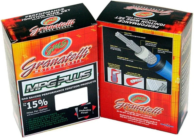 Granatelli 05-09 Buick Lacrosse 6Cyl 3.8L Performance Ignition Wires - Main Product View