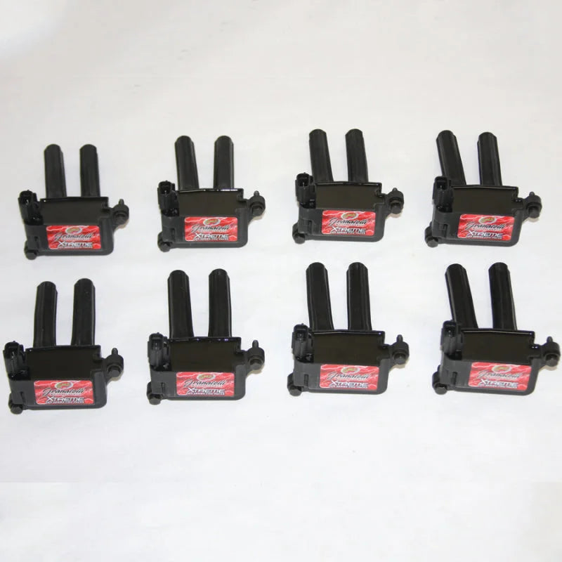 Granatelli 05-17 Dodge 5.7L/6.1L/6.4L Xtreme Coil On Plug Wire Conn Kit w/Coil Pack - Blk (Set of 8) - Main Product View
