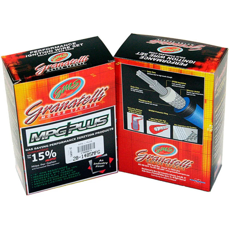 Granatelli 07-11 Jeep Wrangler 6Cyl 3.8L Performance Ignition Wires - Main Product View