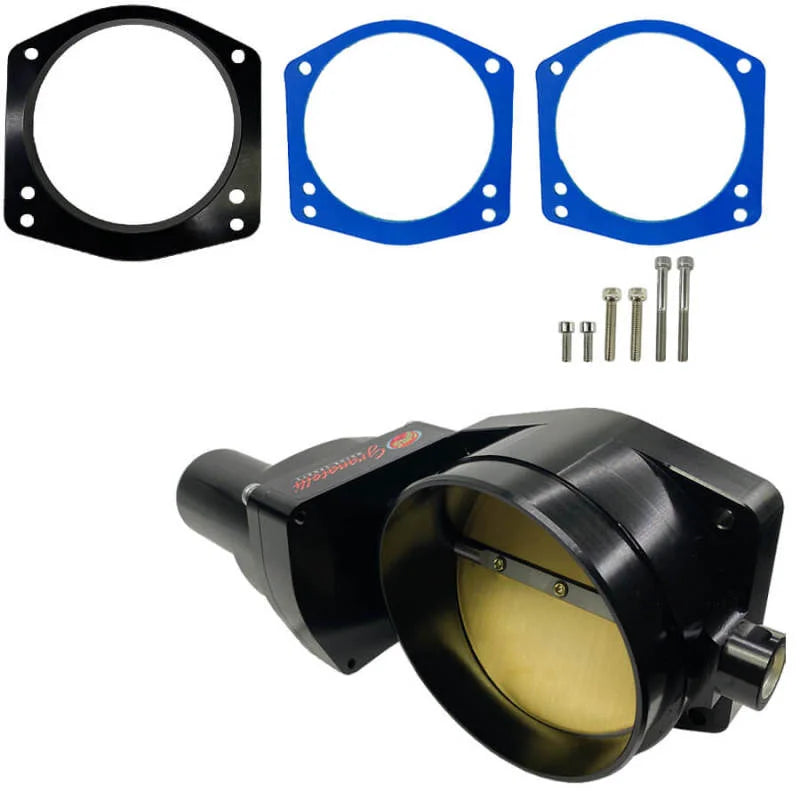 Granatelli 08-23 GM LS3/LSA/LSX Drive-By-Wire 108mm Throttle Body- Black - Main Product View