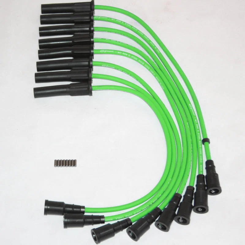 Granatelli 10-14 Ford 6.2L Green MPG Ignition Wires (Excl Coil Packs) - Main Product View