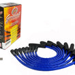 Load image into Gallery viewer, Granatelli 10-14 Ford 6.2L Perf Wire Set w/Inserts/Blue Hi-Temp Jacket/Black Fire Sleeve - Main Product View