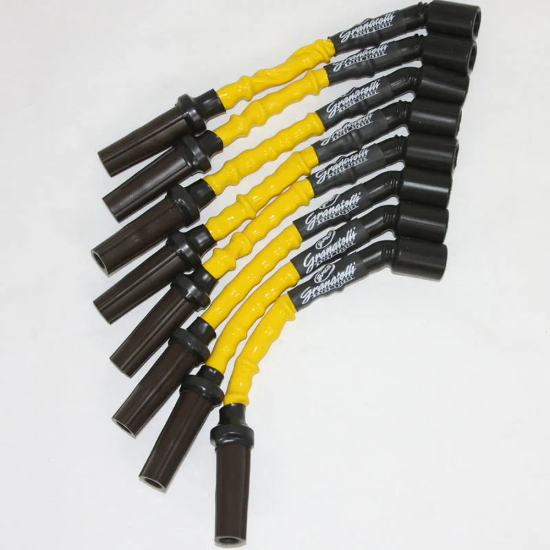 Granatelli 14-23 GM L83 5.3L/L86 6.2L Hi-Perf Coil-Near-Plug Wire Conn Kit w/Yellow Jacket - Main Product View