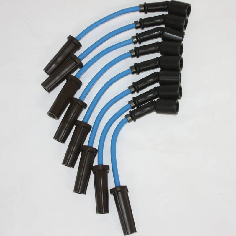 Granatelli 14-23 GM L83 5.3L/L86 6.2L Straight Boot Hi-Perf Coil-Near-Plug Wire Conn Kit - Blue - Main Product View