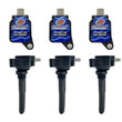 Load image into Gallery viewer, Granatelli 17-18 Ford EcoBoost 3.5TT Hi-Perf Coil-On-Plug Wire Conn Kit w/Coil Packs (65K Volts) - Main Product View