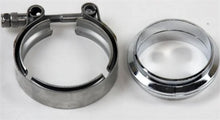 Load image into Gallery viewer, Granatelli 2.25in Flat Flanges w/V-Band Clamp - Main Product View