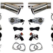 Load image into Gallery viewer, Granatelli 2.25in Stainless Steel Electronic Dual Exhaust Cutout - Main Product View