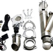 Load image into Gallery viewer, Granatelli 2.25in Stainless Steel Electronic Exhaust Cutout w/Slip Fit/Band Clamp - Main Product View